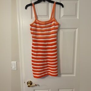 VICI Crochet Stripe Mini Dress - brand new never worn